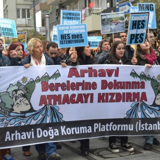 Arhavi Dereleri İstanbul’a Aktı / 22 Şubat 2014