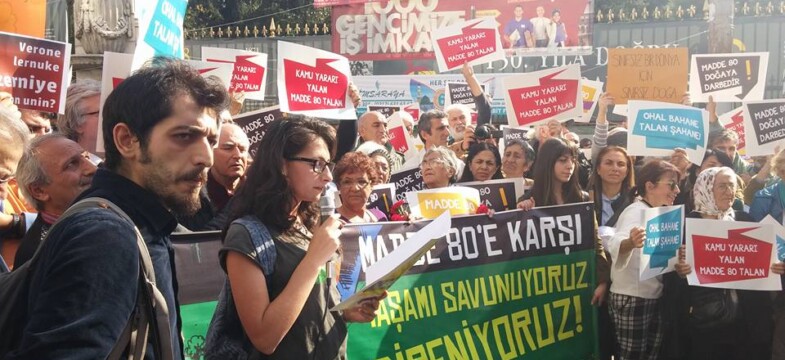 Madde80’e Karşı Eylemler -22 Ekim 2016