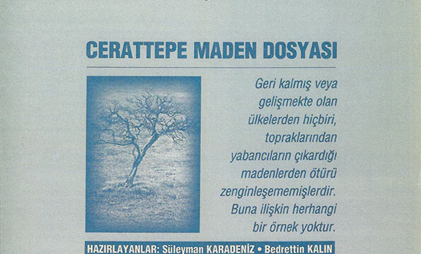 Cerattepe Maden Dosyası