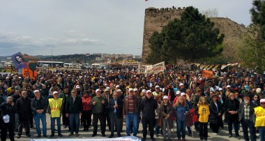 Nükleer Santral Karşıtı Platform’un Çağrısıyla Sinop’ta ‘Nükleere Hayır’ Mitingi Yapıldı