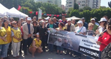 Ali Ulvi ve Aysin Büyüknohutçu İçin Kadıköy Çevre Festivalinde Basın Açıklaması Yapıldı