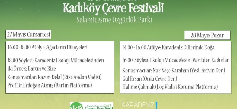 Kadıköy Çevre Festivalinde Buluşuyoruz