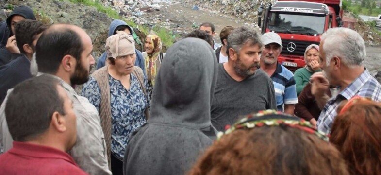 Hopa’da Taş Ocağına Dur Dendi