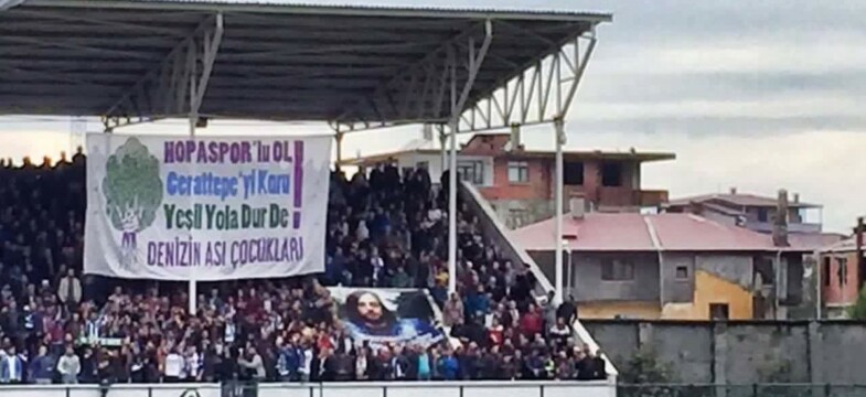 Artvin Hopaspor yönetiminden Cengiz İnşaat’a yalanlama, taraftardan tepki