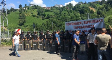 Rize Pazar’da başlatılan taşocağı projesinin ilk duruşması gerçekleşti