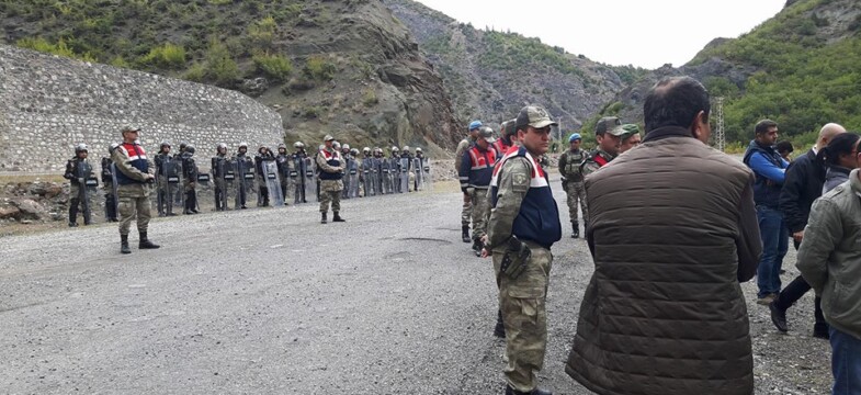 Ardanuç’ta HES ve Taş Ocağı projeleri için bilirkişi keşfi yapıldı