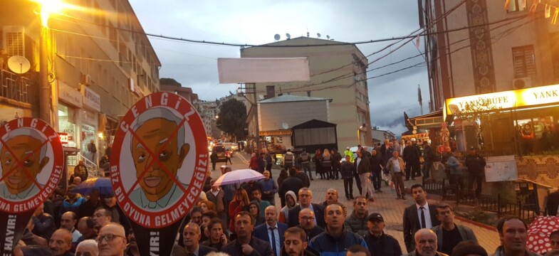 Artvin’e İhanet Edenlere Karşı Omuz Omuza Mücadele