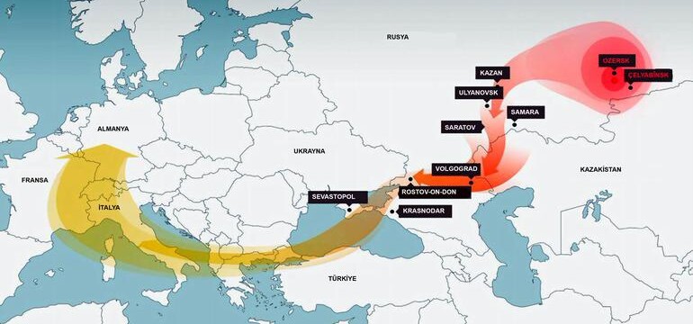 Esrarengiz radyasyon bulutları İstanbul’un üzerinden geçti!
