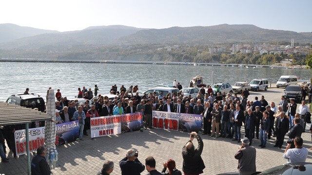 Gerze Kafes Balıkçılığına Karşı Çıktı