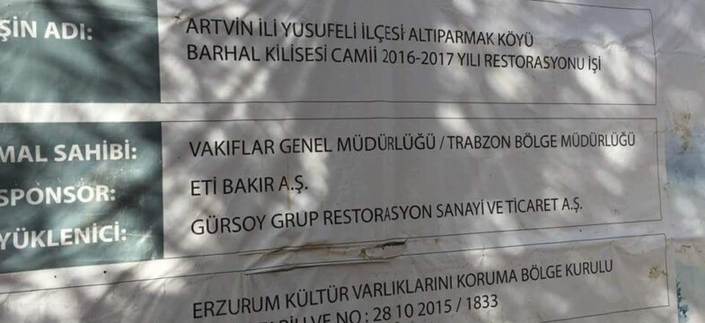 Cengiz İnşaat Kilise Restorasyonu Yaparak Göz Boyuyor