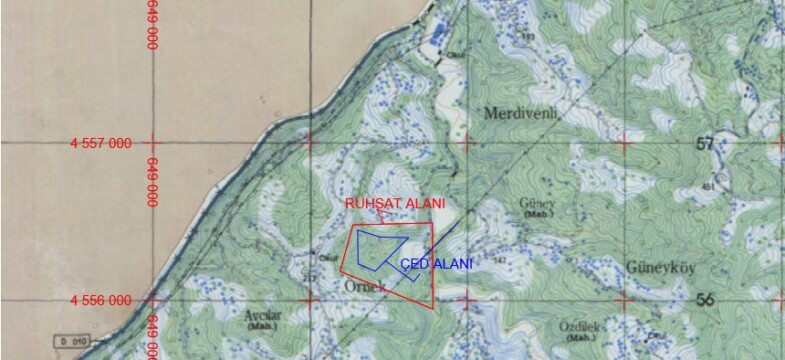 Rize  Havalimanı projesinde yeni taşocağı için ÇED süreci başlatıldı