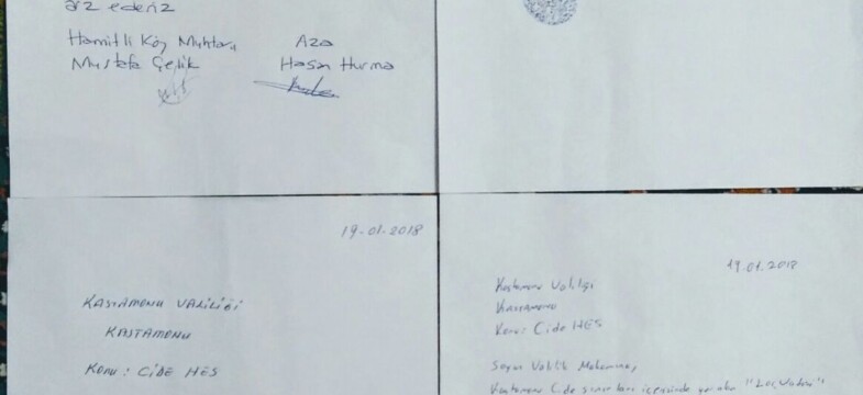 Muhtarlar Loç vadisinde HES istemiyoruz dedi