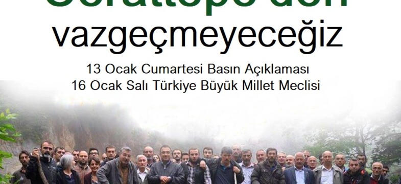 Artvin için 8 ilde eş zamanlı basın açıklaması yapılacak