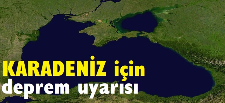 Karadeniz fay hattı harekete geçiyor