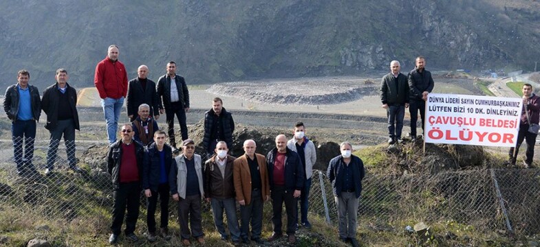Giresun’daki çöp tesisine kimyasal atık döküldüğü iddiası halkı tedirgin etti