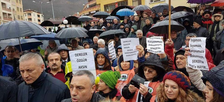 Yenice, Şeker Kanyonunda HES İstemiyor
