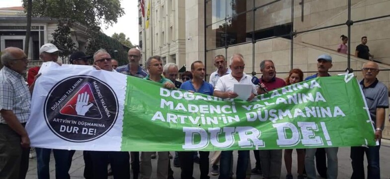 Galatasaray Meydanı’nda ‘HES’leri durdurun’ çağrısı