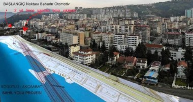 Sahillerini kaybeden Trabzon’da, yeni ‘dolgu yol’ tepkisi