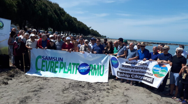Samsun Çevre Platformu: “Direne direne yaşam alanlarımızı koruyalım”