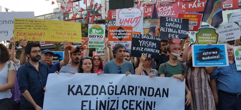 ALAMOS GOLD KAZDAĞLARINDAN DEFOL!