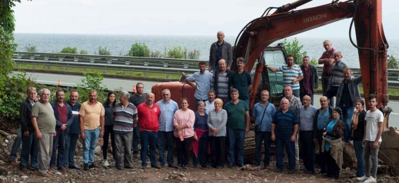 Rize’de ormana çöp depolama alanı kurulmasına tepki: Sağlığımızın peşindeyiz