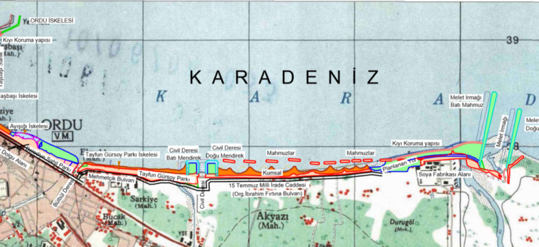 Ordu’daki kent suçuna bilirkişiden engel: “Deniz dolgusu ve kıyı düzenlemesi yanlış planlanmış”