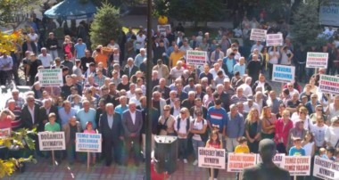 Zonguldak’ta biyokütle enerji santraline karşı eylem