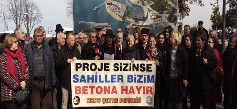 Ordu Çevre Derneği: “Deniz Yıldızı” projesi iptal edilsin