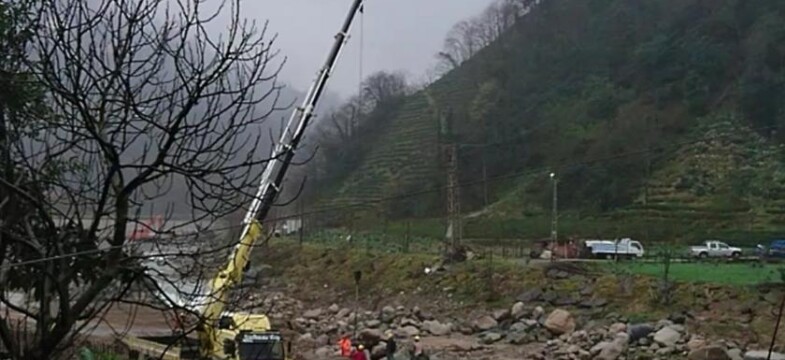 Rize Güneysu’da HES’çi şirket koronavirüsü bile fırsat bildi