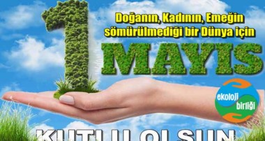 Emeğin, Kadının, Doğanın Sömürülmediği Bir Dünya İçin: Yaşasın 1 Mayıs!