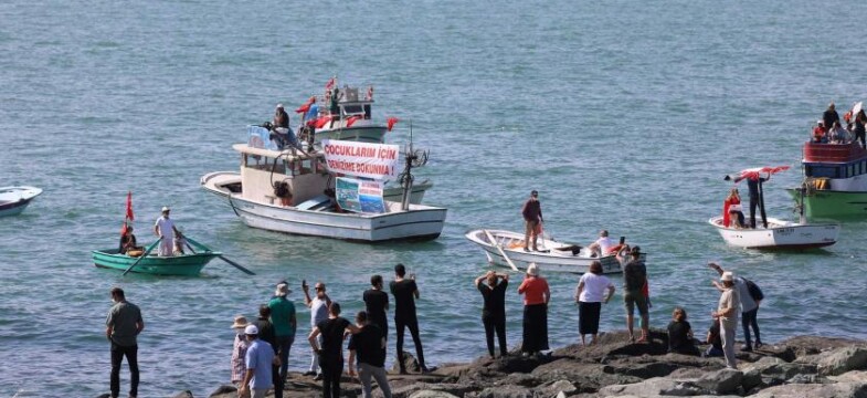 Rize’de kafes balıkçılığına tepki