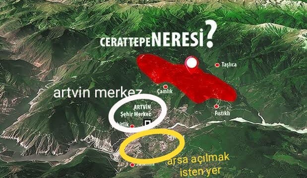 “Cerattepe aşağı doğru mu yayılıyor?”