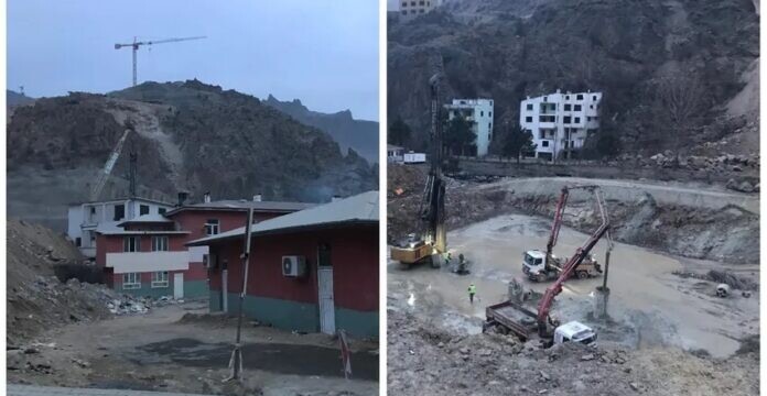 Yusufeli inşaatın ortasında kaldı