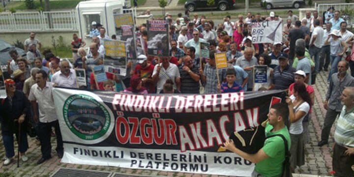 Fındıklı’da HES’e geçit vermediler