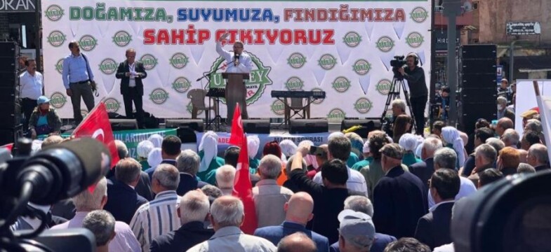 Ordu’nun Ulubey’de Maden Karşıtı Eylem