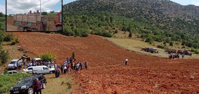 Tokat’taki taşocağına karşı açılan davada bilirkişi keşfi yapıldı