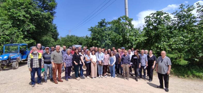 Fatsa’daki altın maden sahasında bilirkişi incelemesi halkın katılımıyla yapıldı