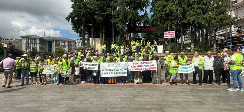 Ordu Ulubey’de köylüler yaşam alanlarında maden ocağı istemiyor